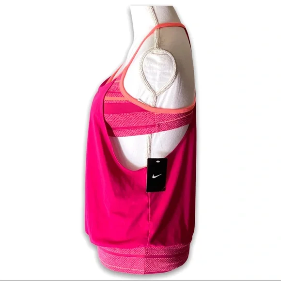 Nike Tank Top Shirt Pink - Picture 3 of 6